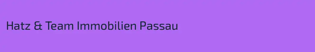 Hatz & Team Immobilien Passau